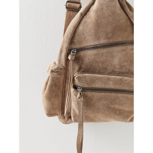 🎉LAST CHANCE🎉 FREE PEOPLE We The Free Oxford Suede Sling / Mushroom - Picture 4 of 8